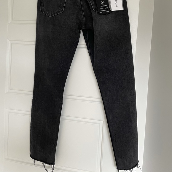 GRLFRND DENIM KAROLINA SIZE 26 GRAY BNWT - Picture 3 of 4